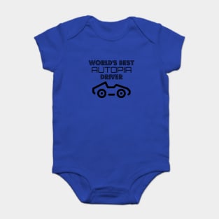 World's Best Autopia Driver Baby Bodysuit